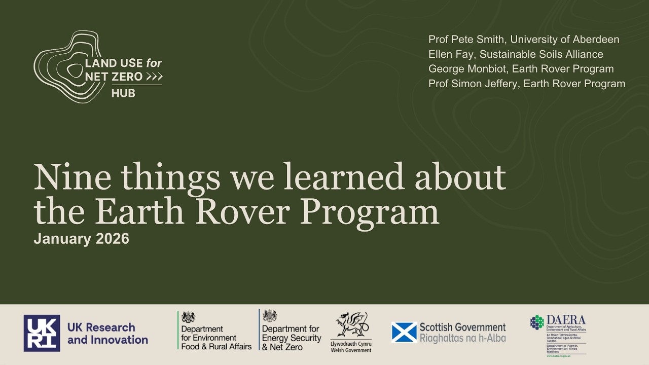 Nine things we learned about the Earth Rover Program