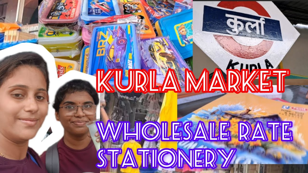 Kurla market. wholesale price Stationery #38