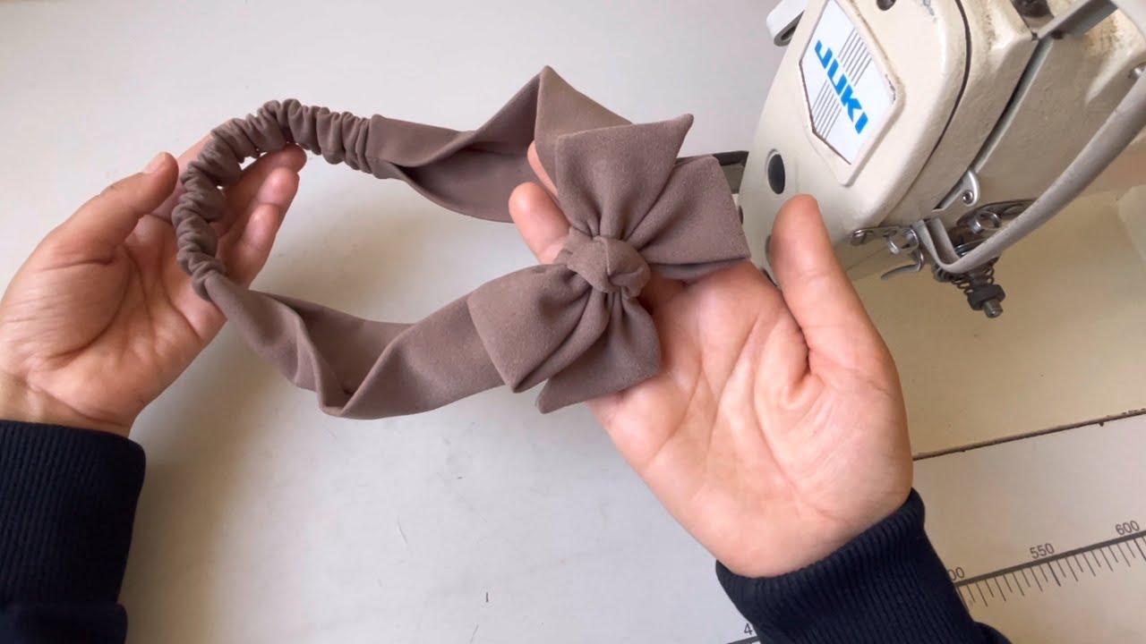 خياطة بندانة للشعر من بقايا القماش للكبار / مشروع مربح جدا 🤑 Diy Sewing / How to make a headband