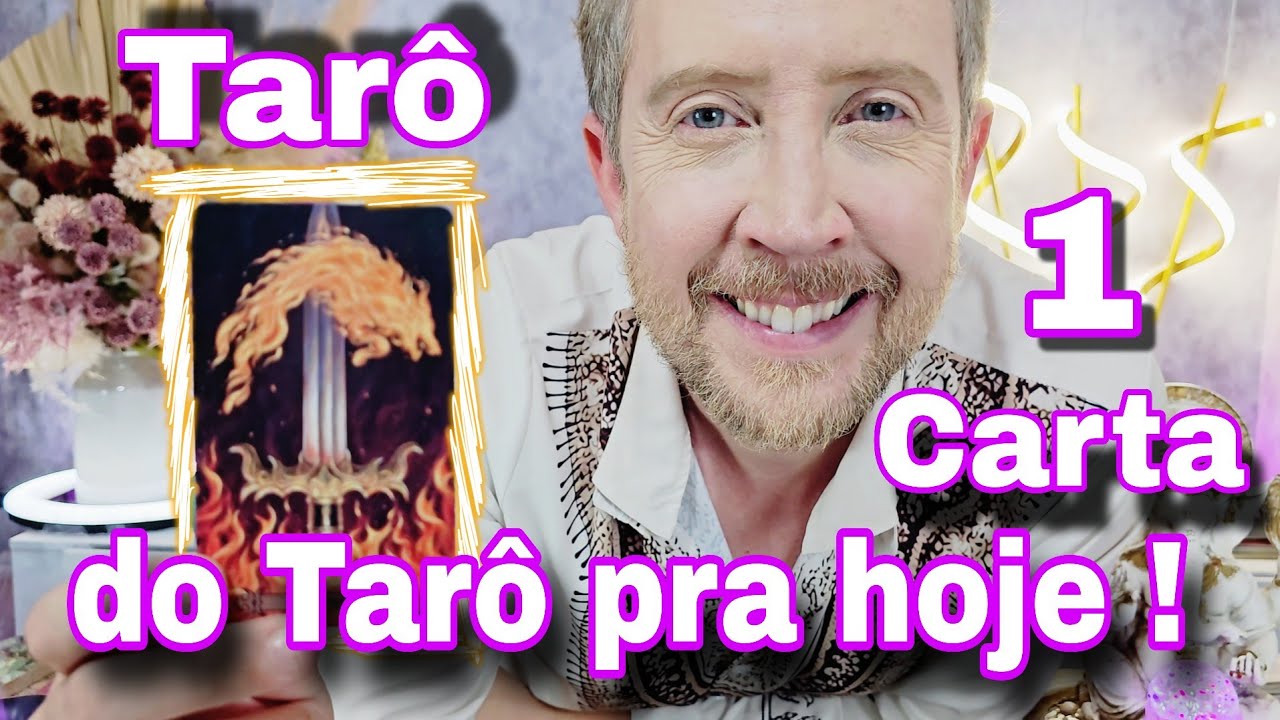 1 CARTA DO TARÔ PARA SEU DIA DE HOJE ! TARÔ DE HOJE ! rei do oráculo hoje, bubatarohoje,#tarotdehoje