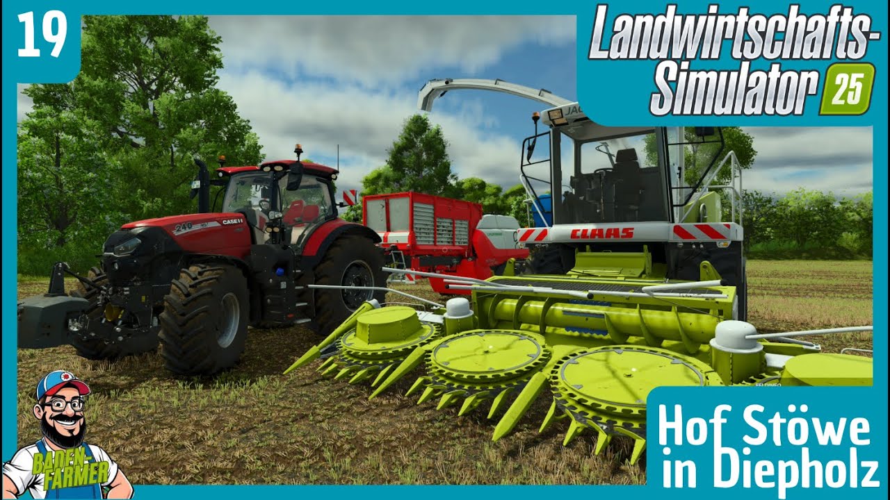 Mit CLAAS und PÖTTINGER häckseln! | DIEPHOLZ F19 | LS25 | PS5pro dt.