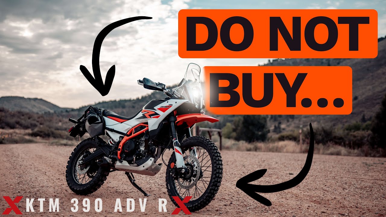 5 причин избегать KTM 390 Adventure R!