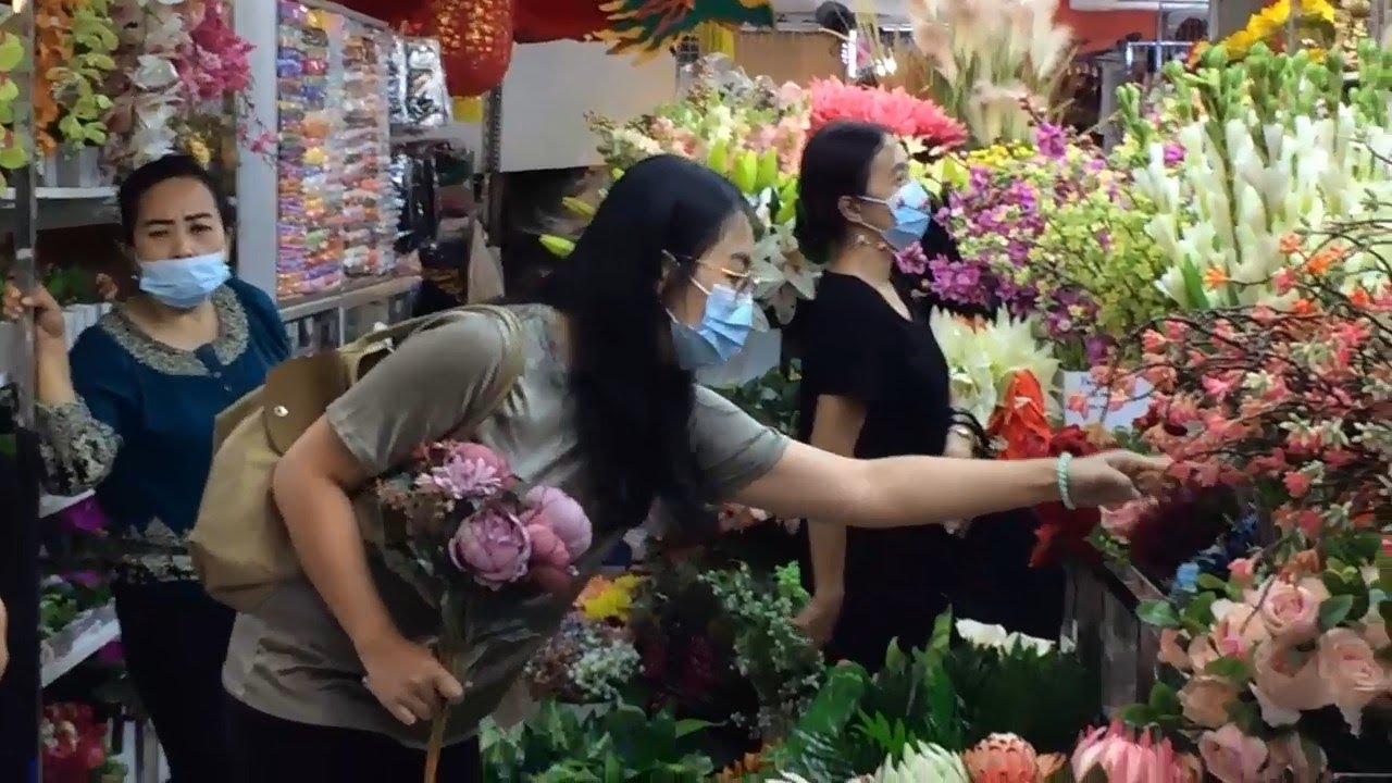 PASAR BUNGA PLASTIK...MULAI BOOMING