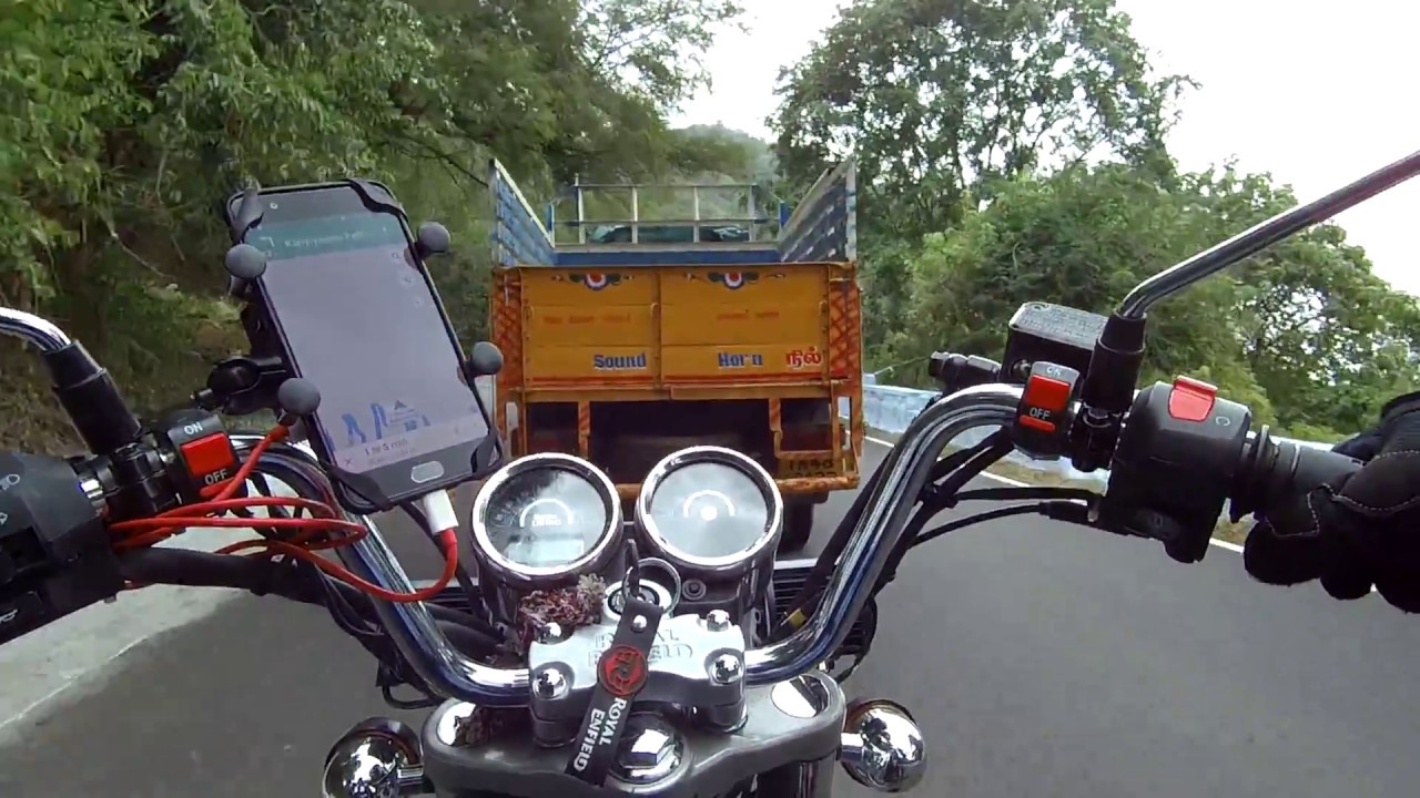 Ride to Kolli Hills on Thunderbird 350