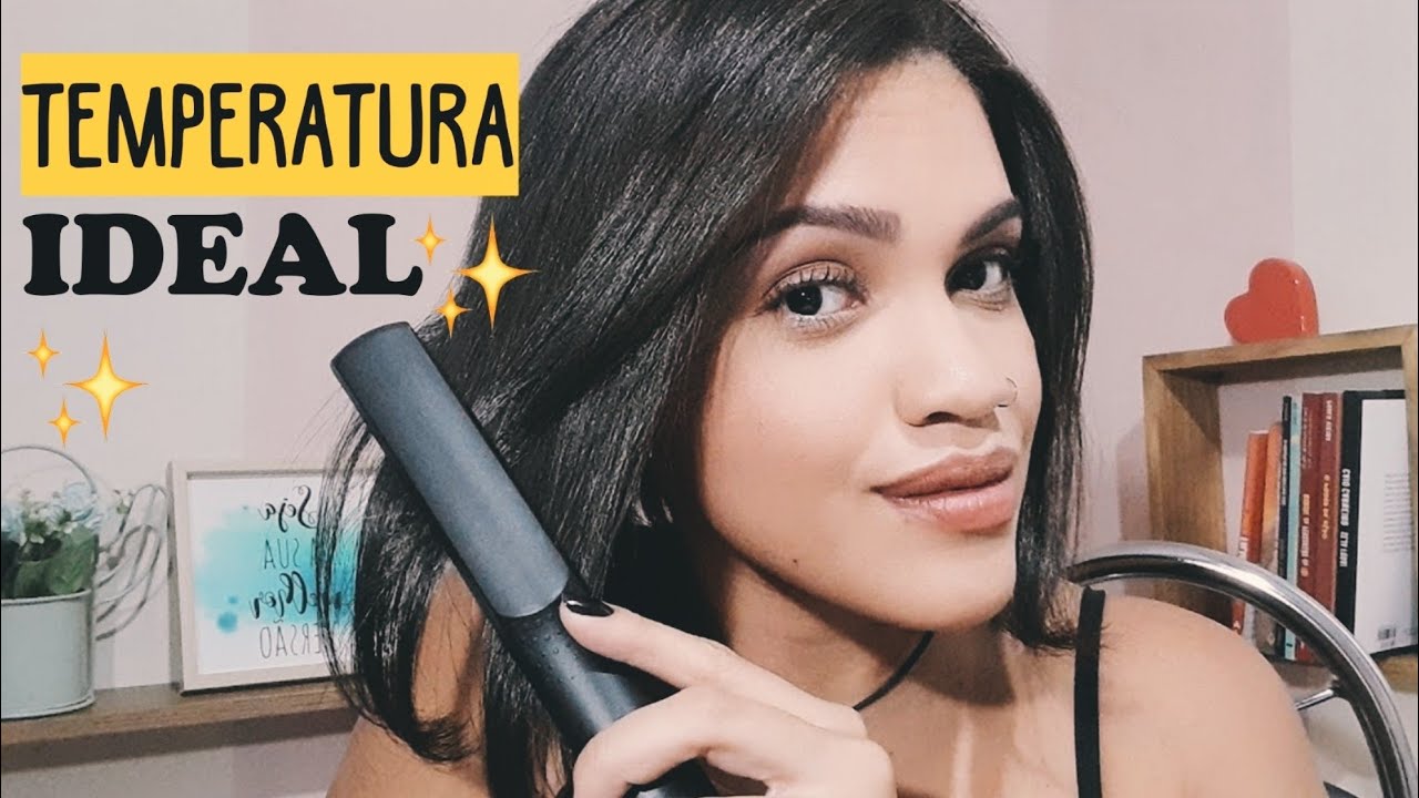 TEMPERATURA DA CHAPINHA PARA UM LISO PERFEITO E SAUDÁVEL 🔥 Alisamento térmico existe?✨