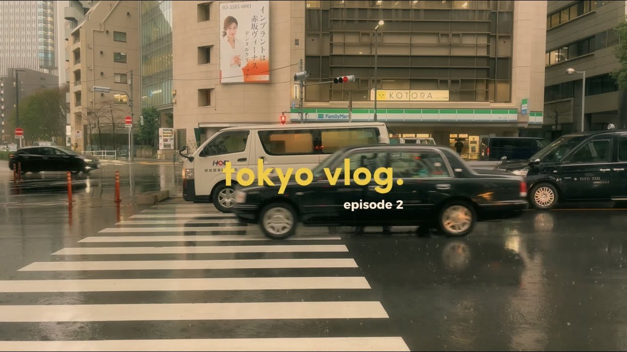 rainy days in tokyo: japanese food, matcha & shopping vlog