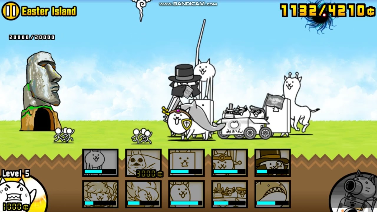 Playing Battle Cats!