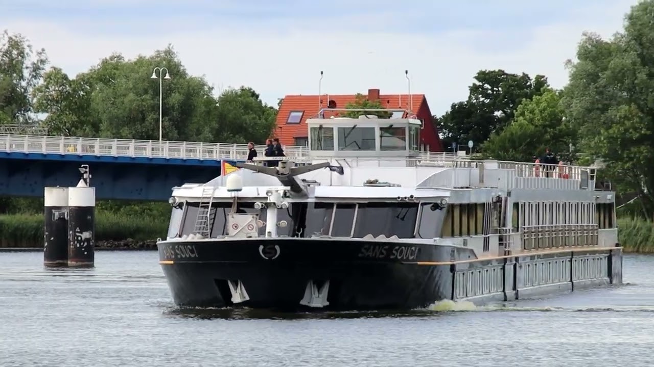 MS Sans Souci | Ankunft in Wolgast am 28.05.2024