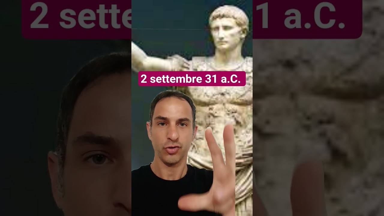 2 settembre 31 a.C. battaglia di Azio #augusto #storiaantica #roma #accaddeoggi