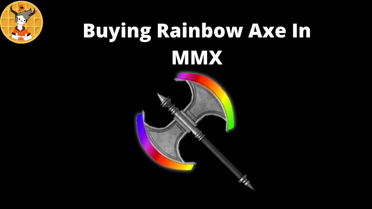 Buying the New Rainbow Axe in MMX! | Roblox