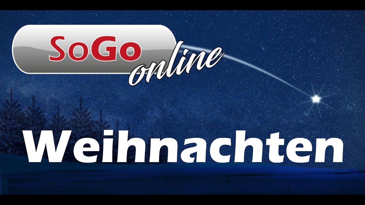 SoGo am 24.12.2021 - Was an Weihnachten geschehen ist