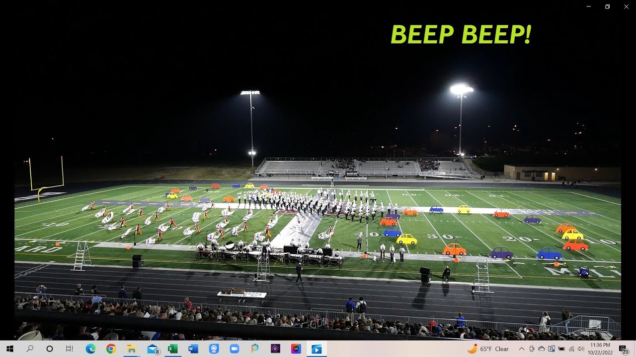 Beep Beep! - 2022 Papillion LaVista South High School Titan Marching Band