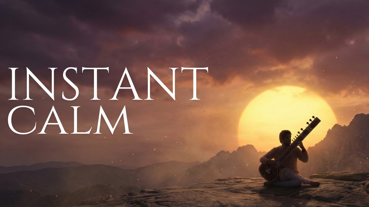 Ethereal Indian Fusion: Sitar & Ambient Textures (Atmospheric Soundscape)