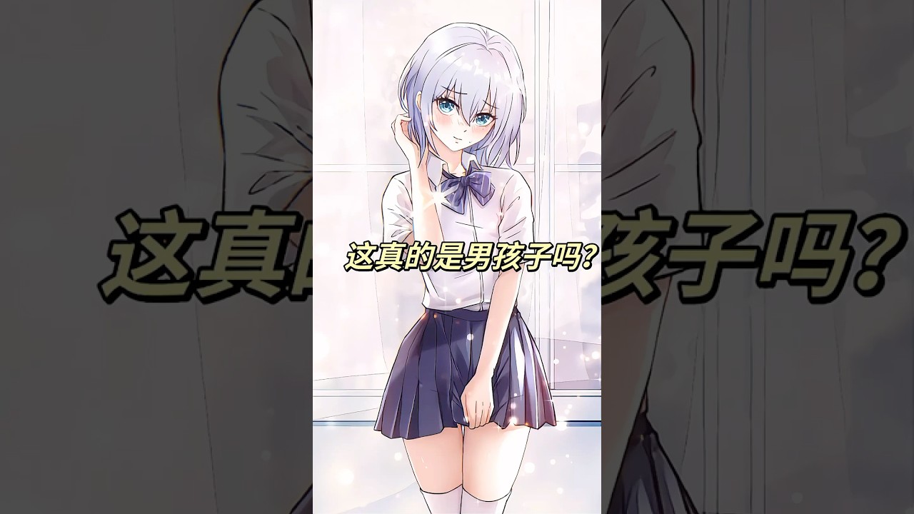 發誓要做猛男，但是事與願違...... #動漫 #伪娘 #shorts #animation  #youtubeshorts #anime #shortsvideo #動態漫畫 #fypシ