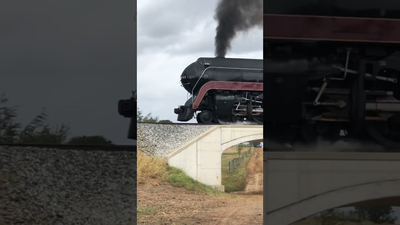 Beautiful Woman On Tractor Vs Steam Train!  Who Wins?!