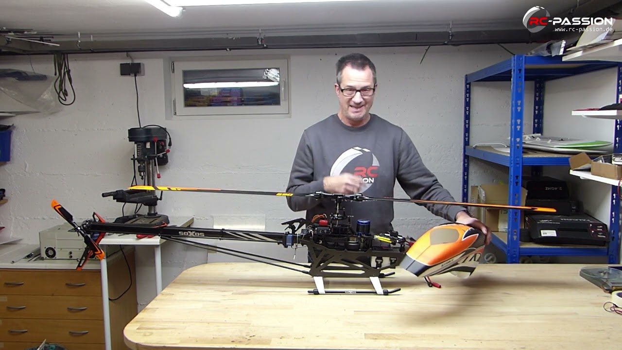 Erster Blick auf den neuen soXos Strike 7.1 light von Heli-Professional