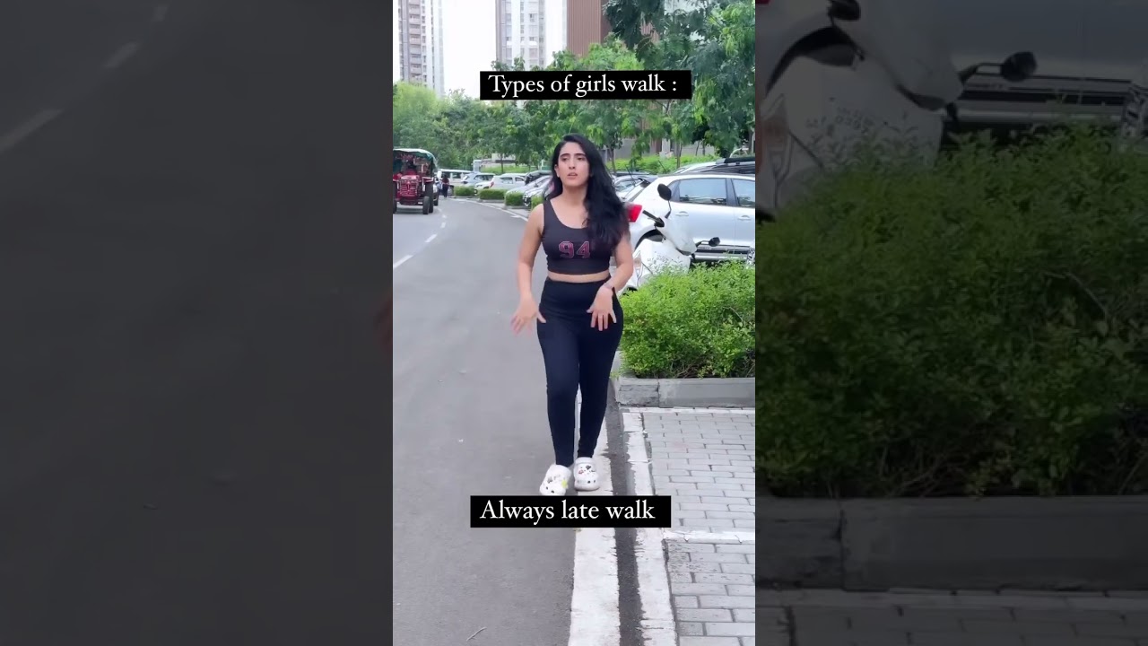What&rsquo;s your walk? (Don&rsquo;t miss the last one😂) #relatable #comedy #walk #girls #sameekshasud #shorts