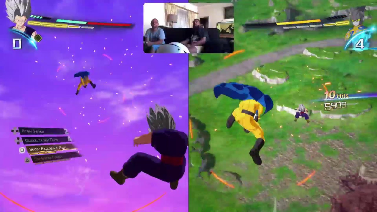 @son-parker Challenges me in Sparking zeroe