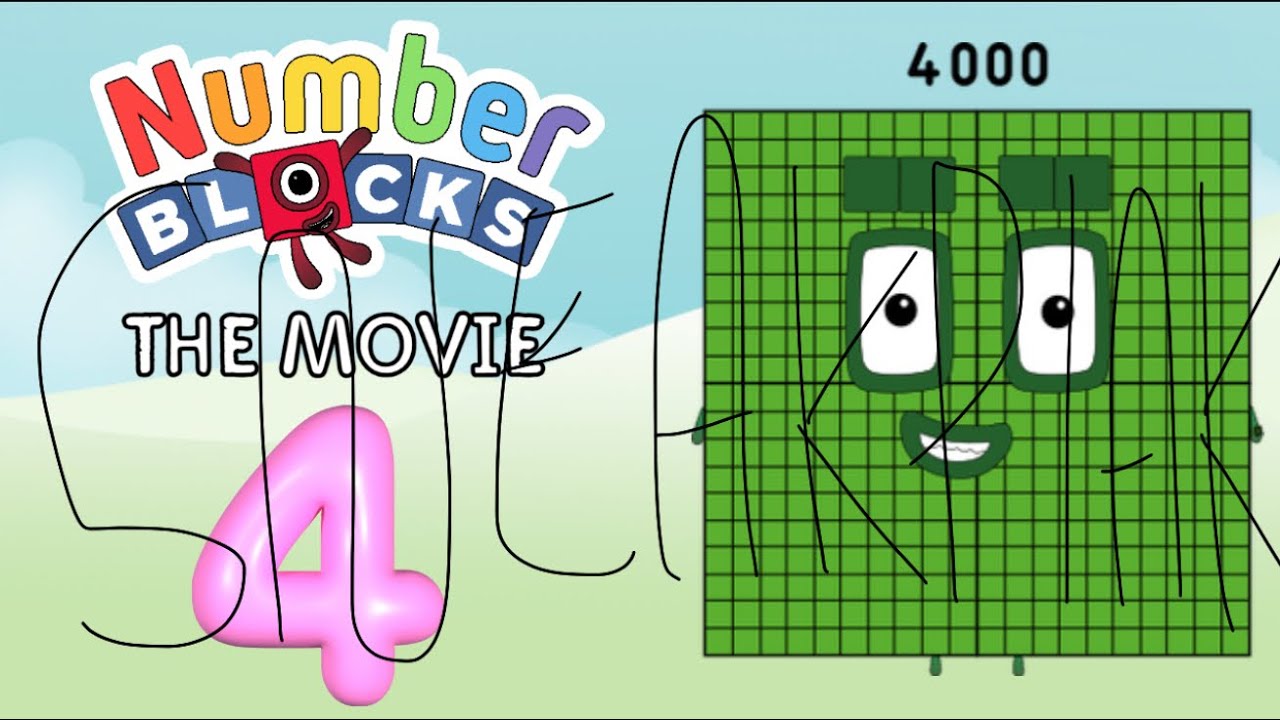 Numberblocks band - The Movie IV (3001-4000) sneakpeek!  3001-3100