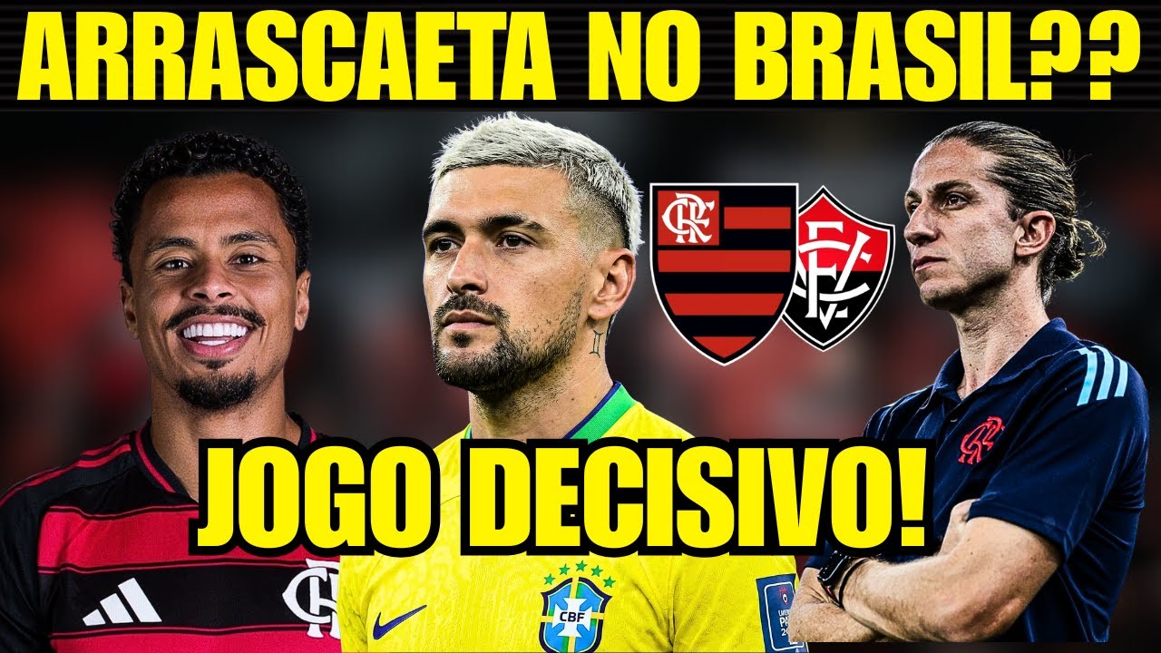 ARRASCA NA SELEÇÃO BRASILEIRA? FLAMENGO X VITÓRIA! ADEUS ALLAN!