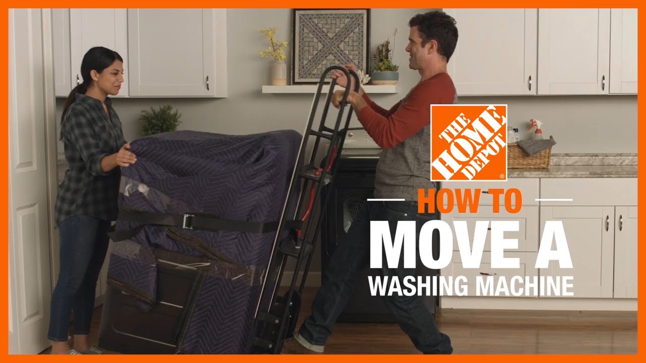 How to Move A Washing Machine | Washers & Dryers | The Home Depot