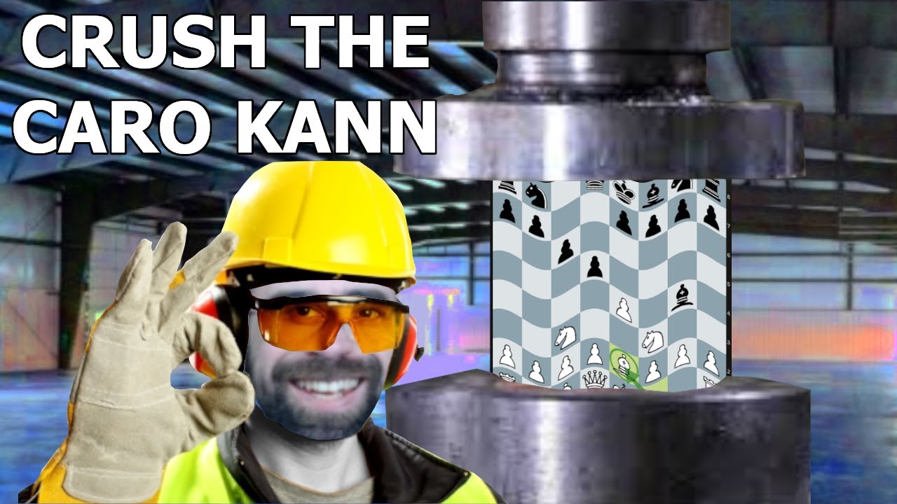 CRUSH the Caro-Kann with this RARE Two Knights Sideline