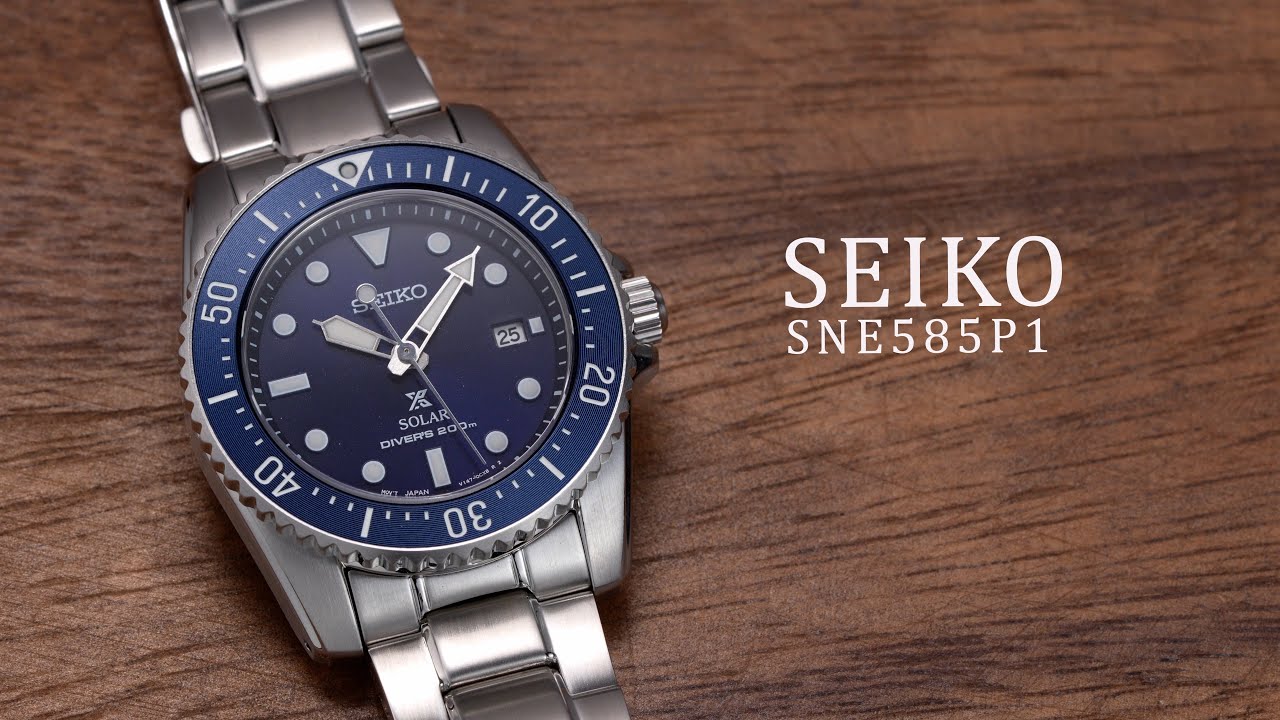 Review đồng hồ Seiko SNE585P1