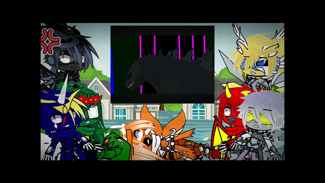 Heisei Era React to Legendary Godzilla Vs Heisei Godzilla Gacha Club Reaction Video