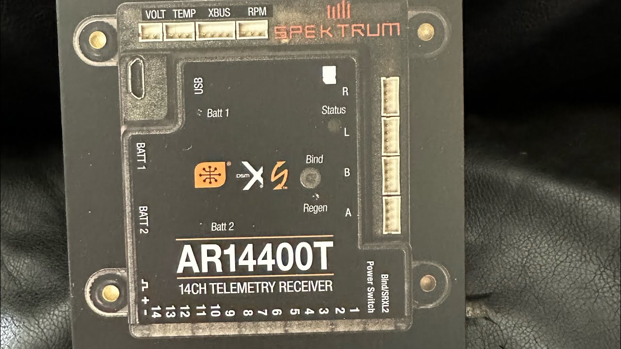 Spektrum AR14400T Powersafe Reciever    Everything you need to know in easy steps!