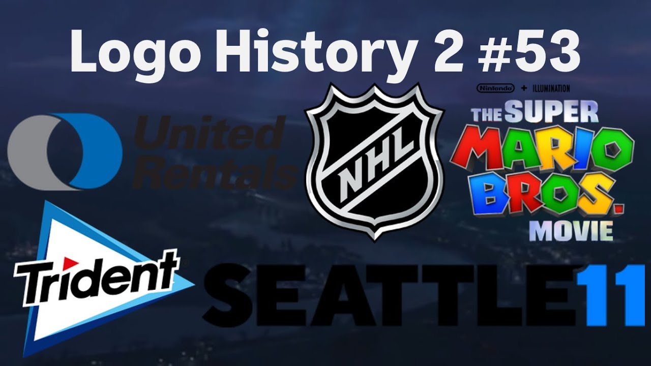 Logo History 2 #53 - United Rentals, NHL, The Super Mario Bros. Movie, Trident & KSTW