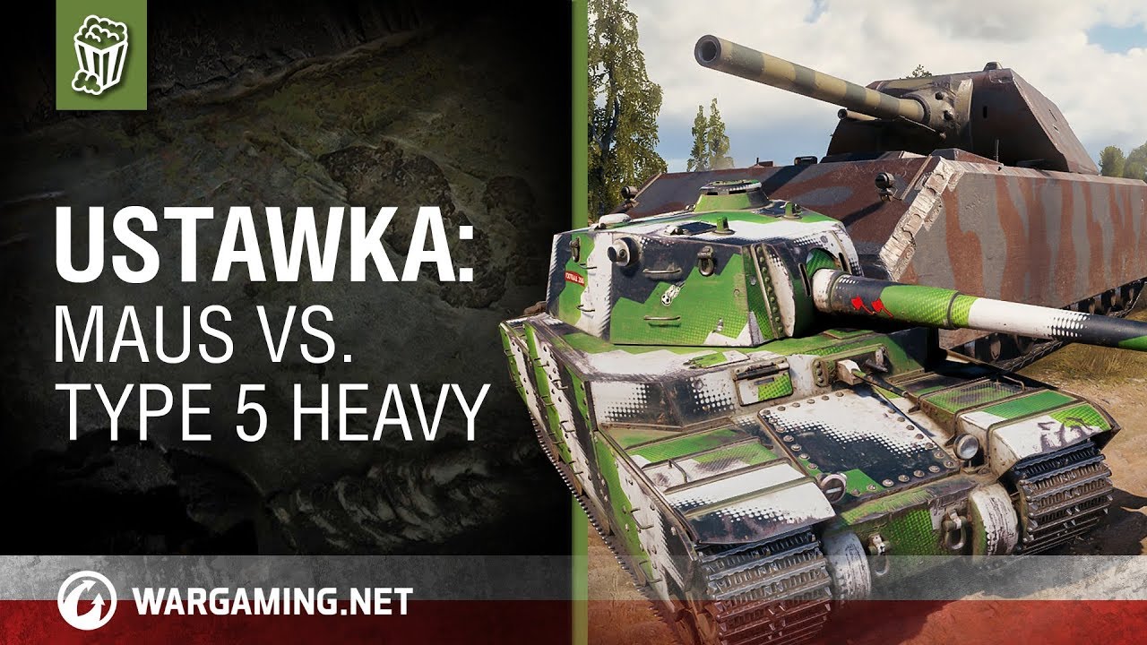 Ustawka: Type 5 Heavy vs. Maus [World of Tanks Polska]