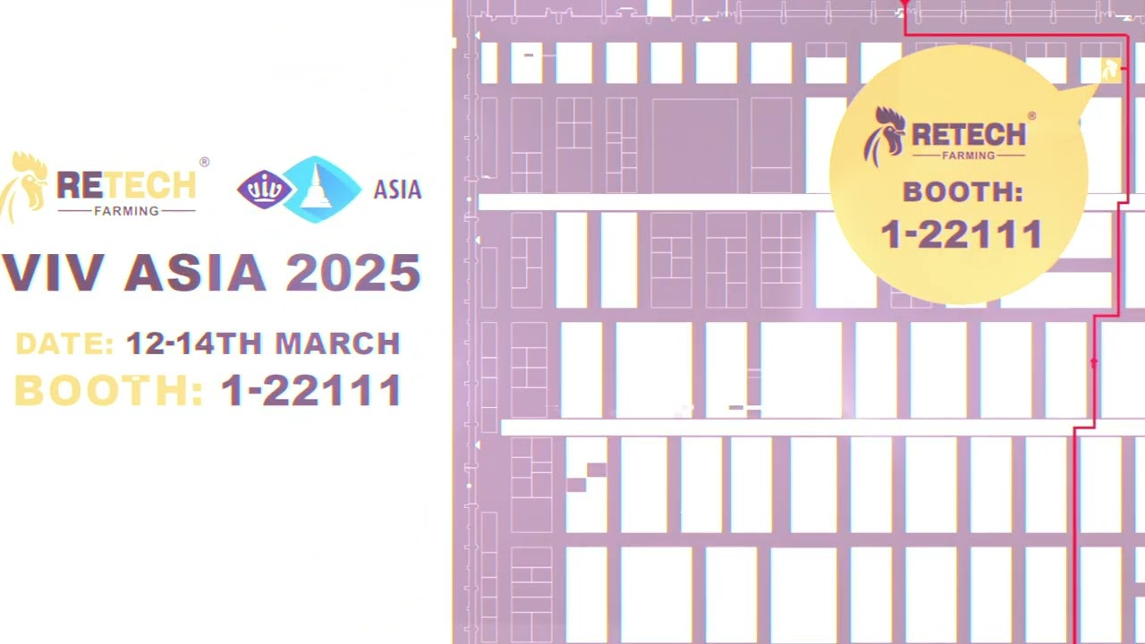 Only 2 Days Left! The countdown is on for VIV ASIA 2025! - RETECH Farming #chickencage #poultryfarm