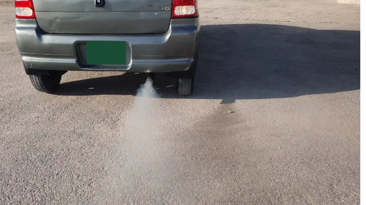 Car blue smoke problem