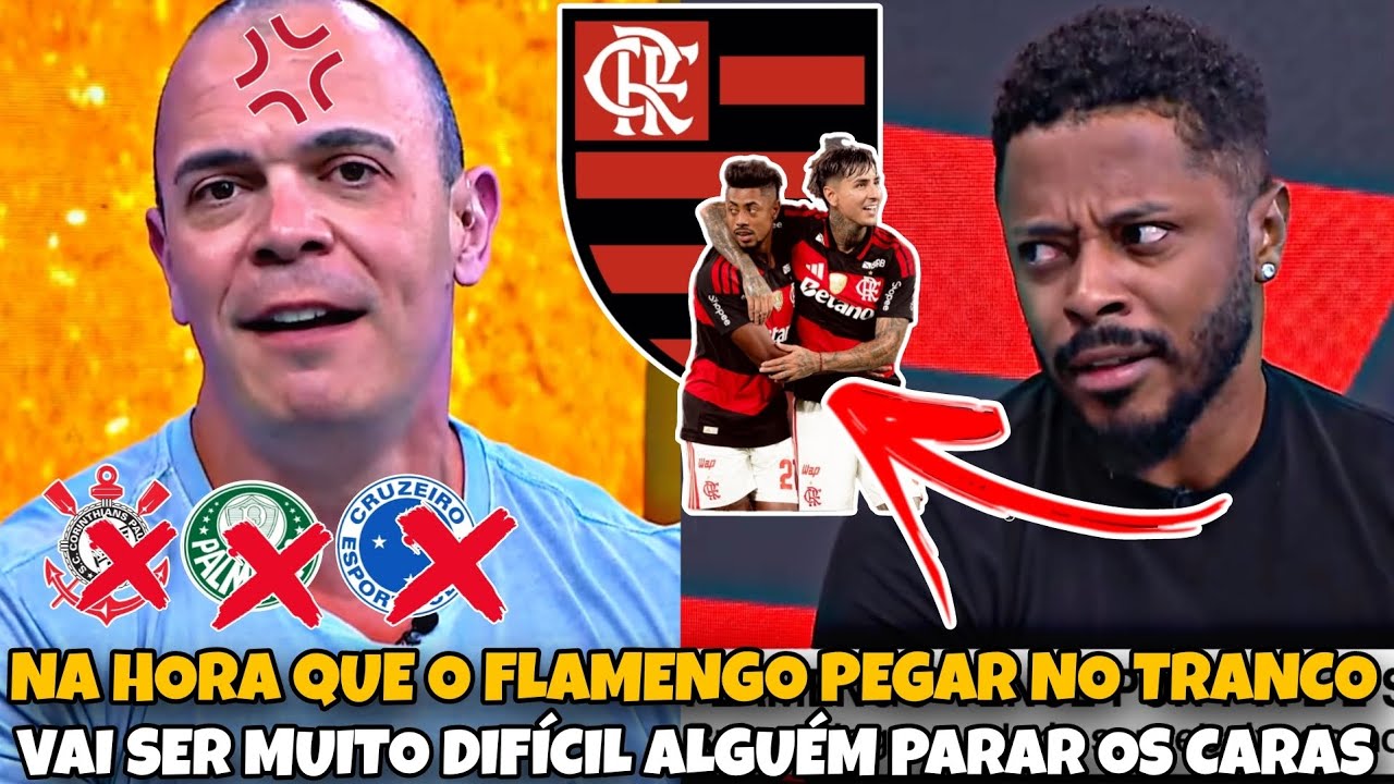 A MÍDIA PAULISTA JÁ PERCEBEU QUE O CONDICIONAMENTO FÍSICO DO FLAMENGO ESTÁ VOLTANDO KKK(CNN ESPORTE)