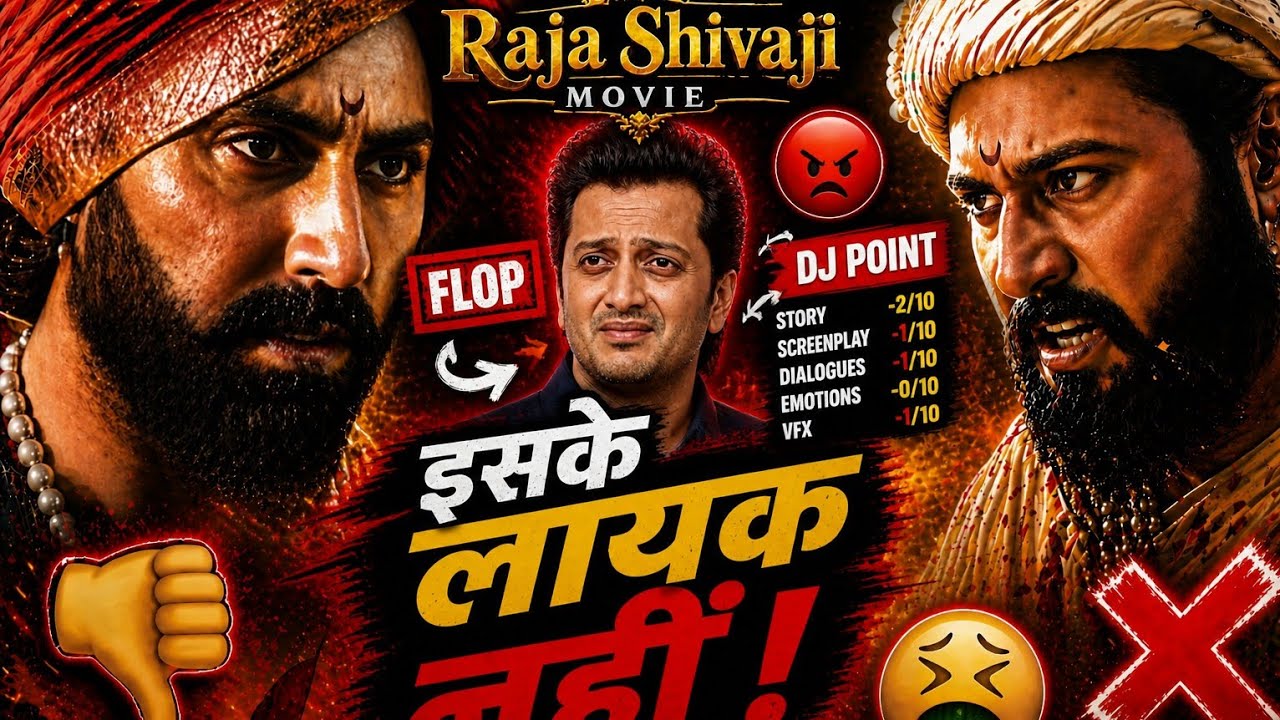 Raja Shivaji movie! Kaun se actors all about #moviereview 