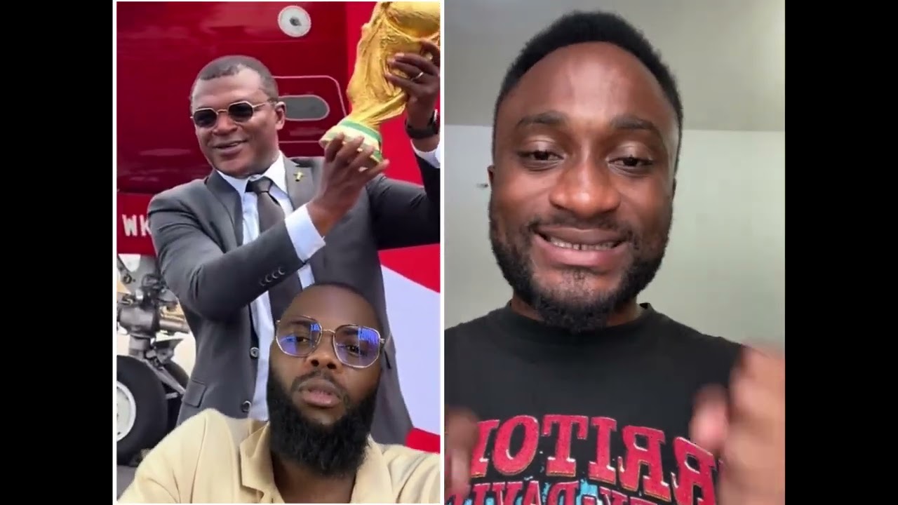 Le trophée de la Coupe du monde est en Côte d’Ivoire et celà fait beaucoup de bru*its🤩🇨🇮🔥🙌