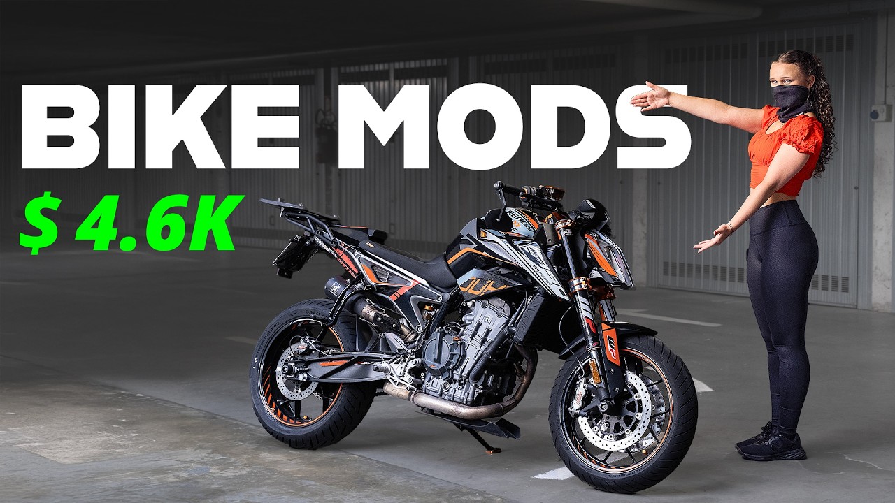 Все настройки моего мотоцикла | KTM Duke 790/890