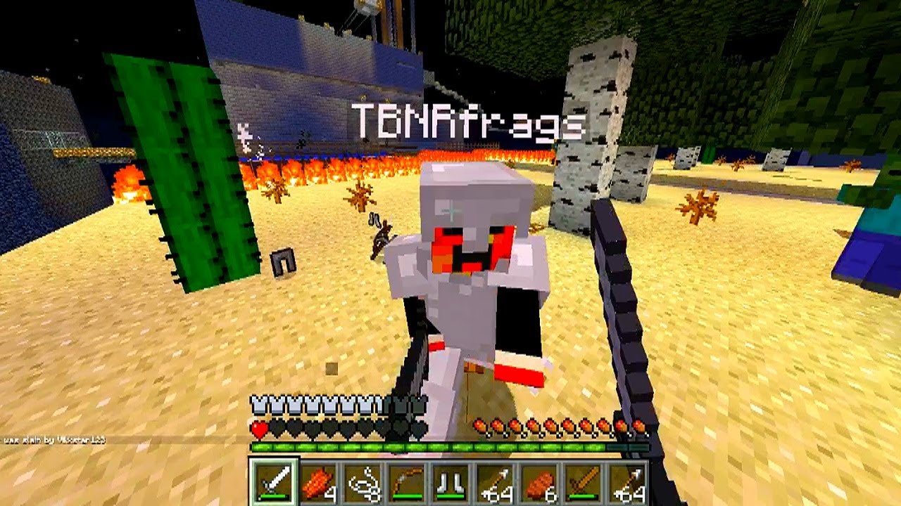 Minecraft *EPIC* CAPTURE THE WOOL #7 with Vikkstar, Nooch, Pete & Choco!