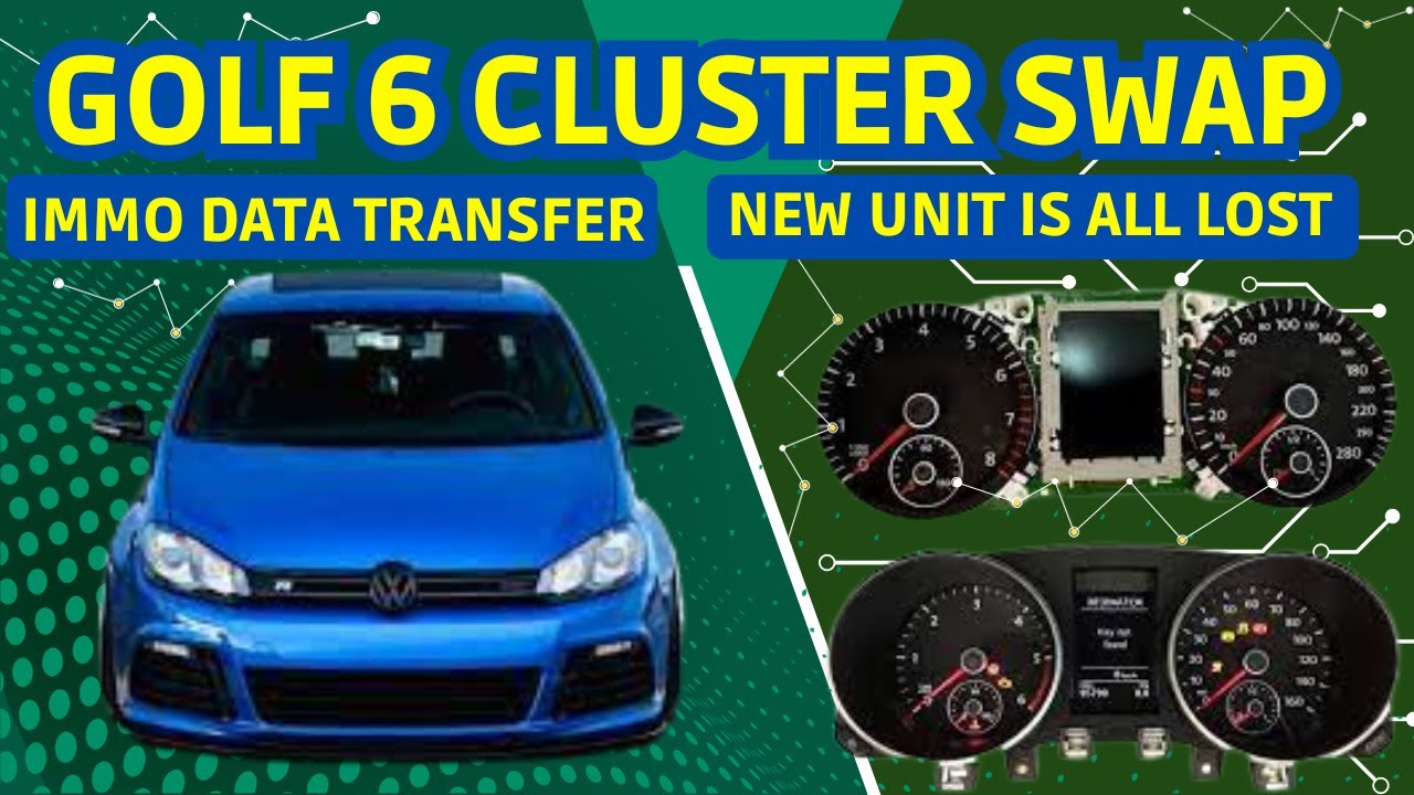 Замена кластера Golf6 на VVDI2