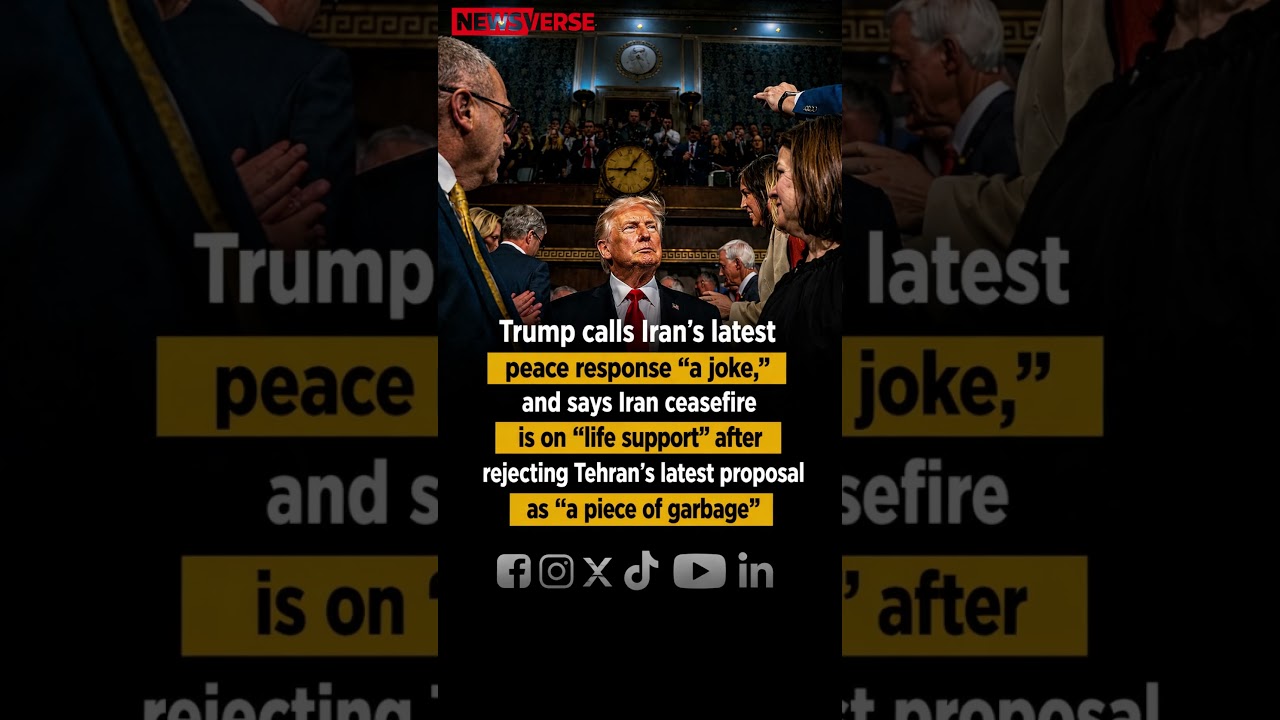Trump Calls Iran&rsquo;s Peace Response &ldquo;A Joke&rdquo;