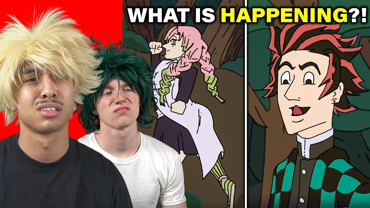 MHA Voice Actors React to THE CRINGIEST ANIME REELS...