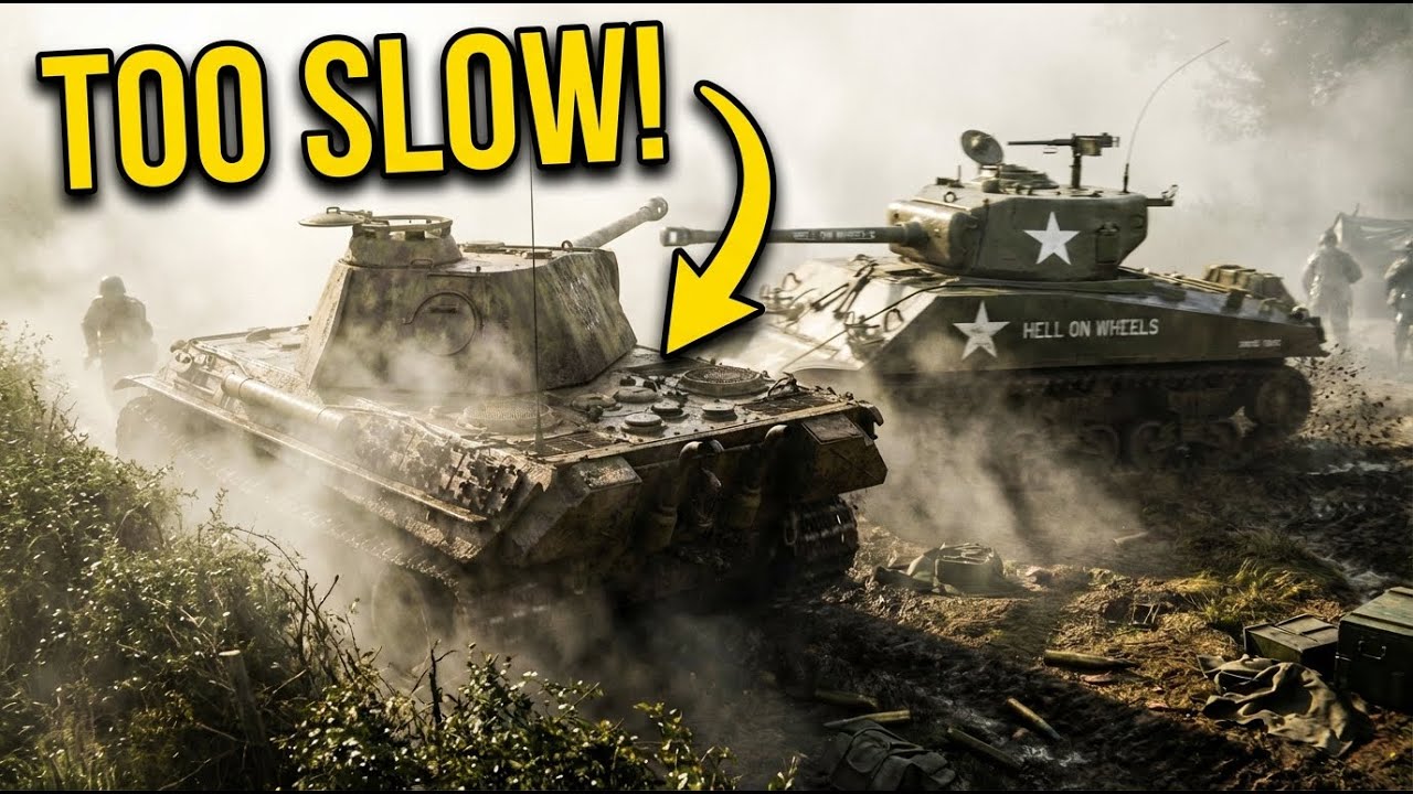 Sherman vs. Panther: The 15-Second Flaw That Destroyed Hitler's Elite