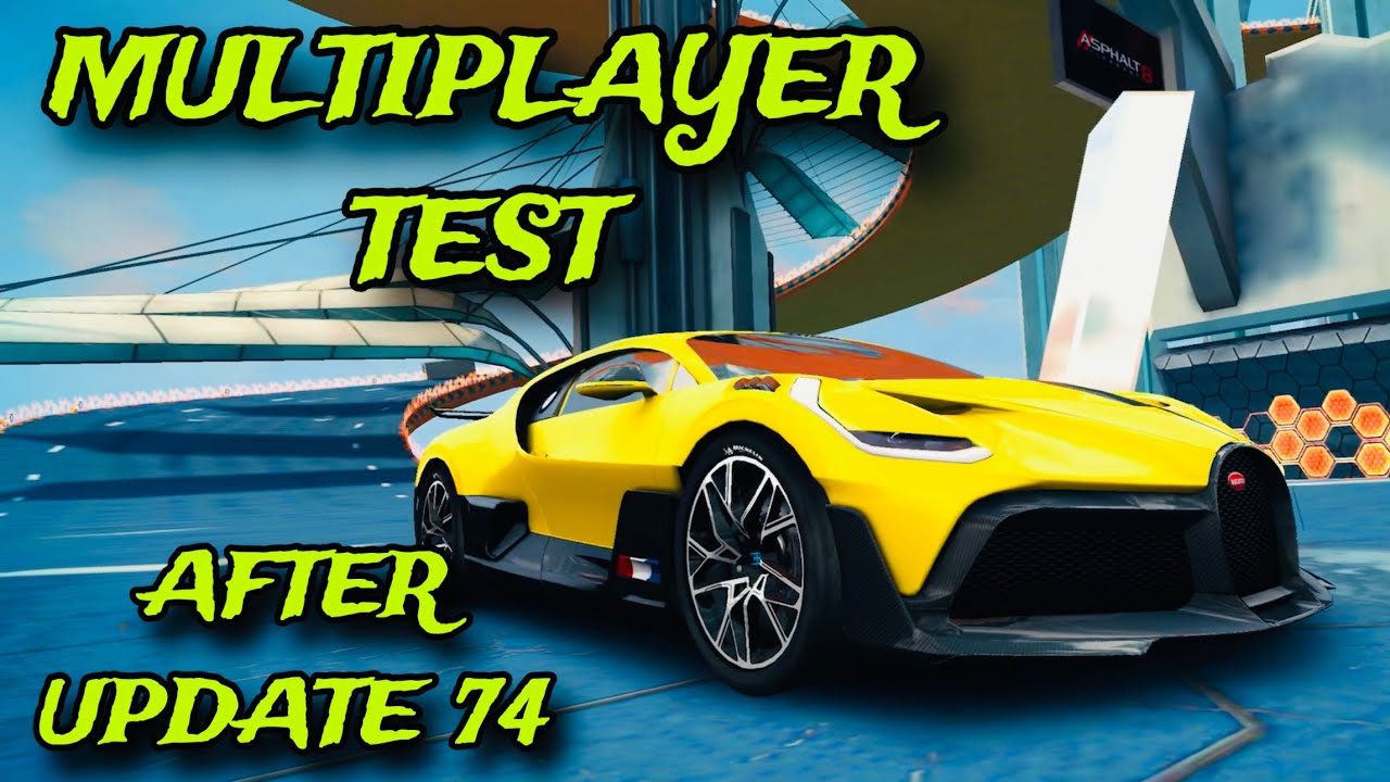IS IT STILL GOOD🤔 ?? Asphalt 8, Bugatti Divo Multiplayer Test After Update 74