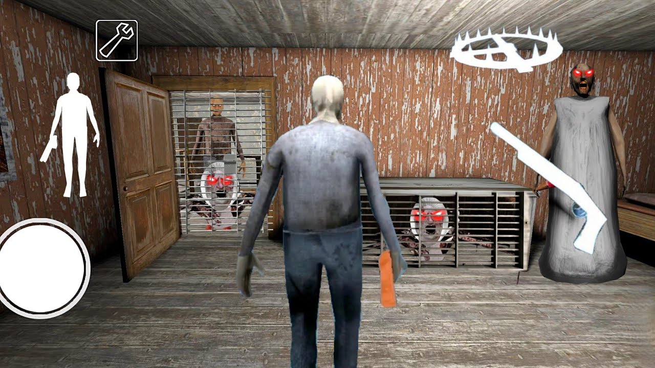 PLAYING AS PAGLU GRANDPA IN GRANNY CHAPTER 1 GAME MOD MONE | NEW MOD