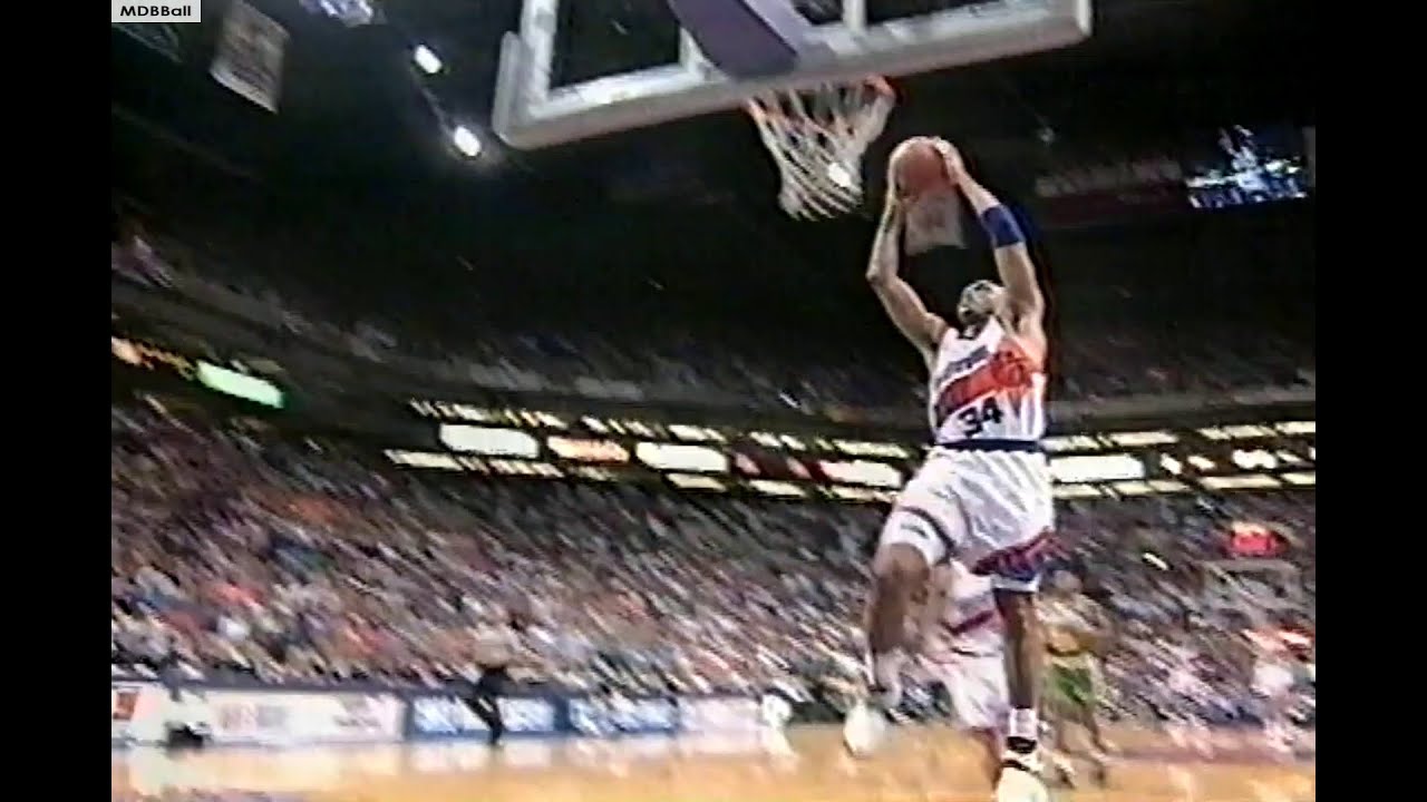 Charles Barkley 1993 WCF Deciding Game 7 Highlights (44 Pts & 24 Rebs)
