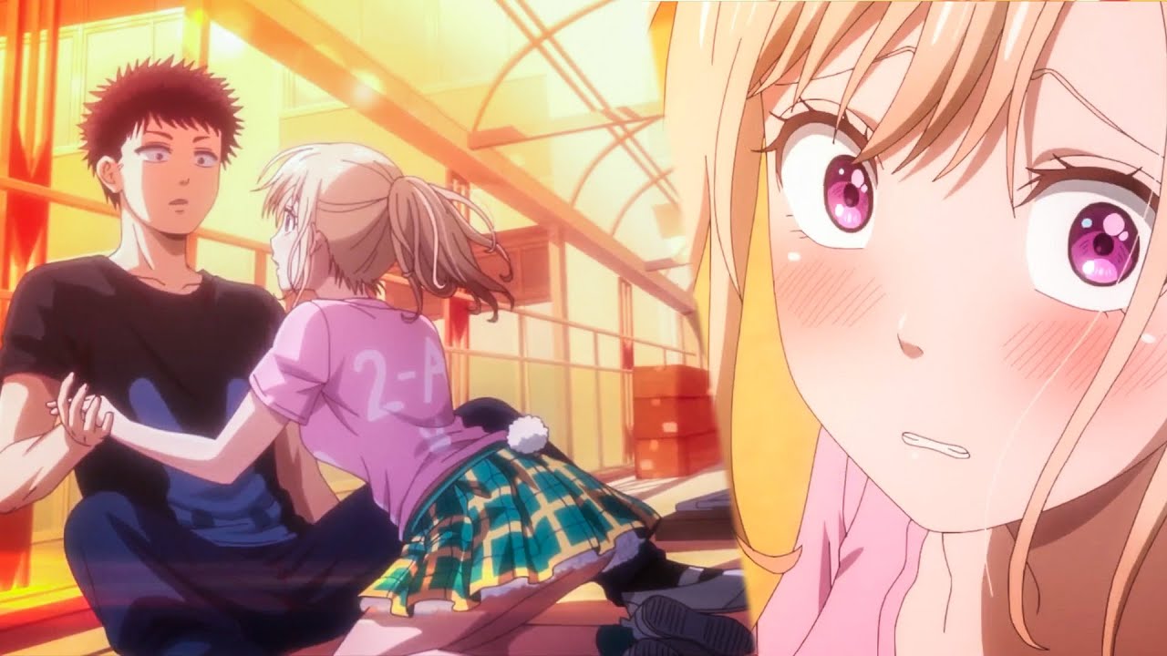 She Try To Hold Hand To Fall In Love With Him ☺️ Anime Cute Moment - Kuroiwa Is Immune To My Charm