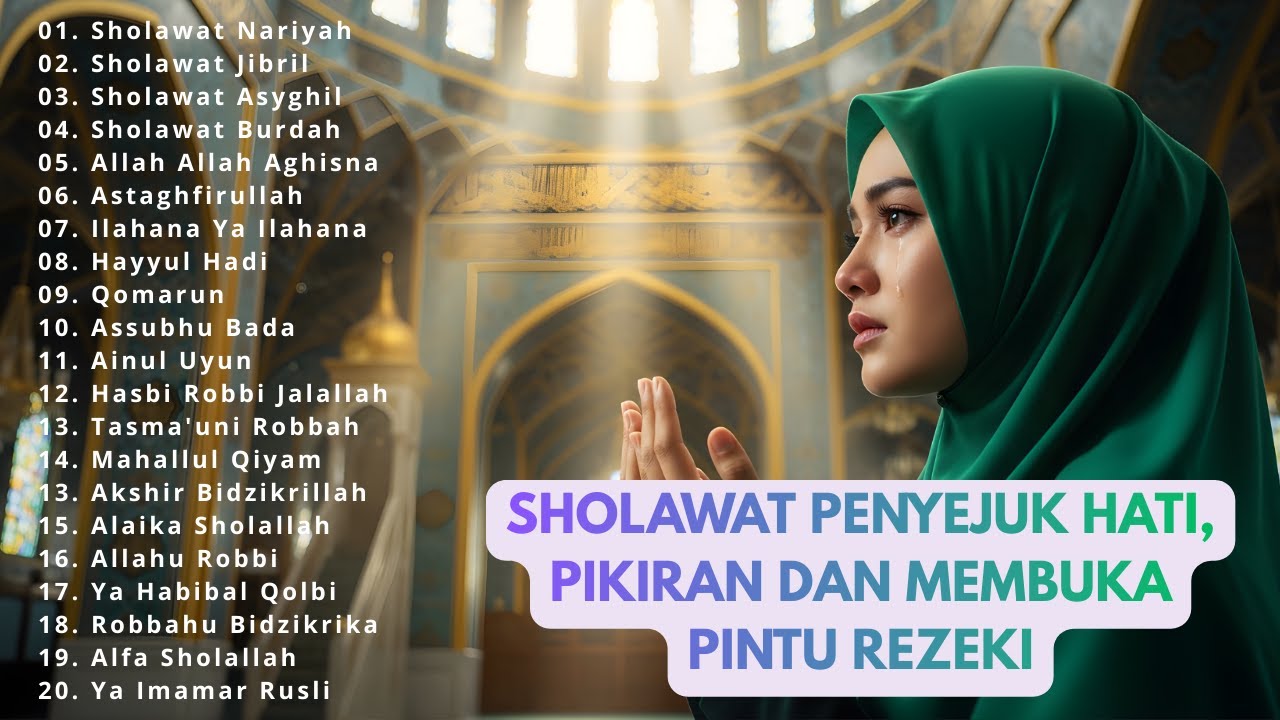 SHOLAWAT NARIYAH PEMBUKA PINTU REZEKI | SHOLAWAT ASYGHIL | SHOLAWAT NABI MERDU TERBARU 2026