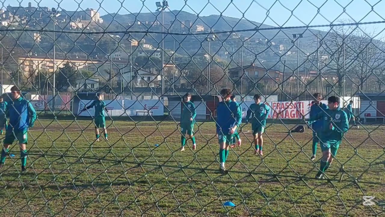 RISCALDAMENTO PRE PARTITA UNDER 17 REGIONALE