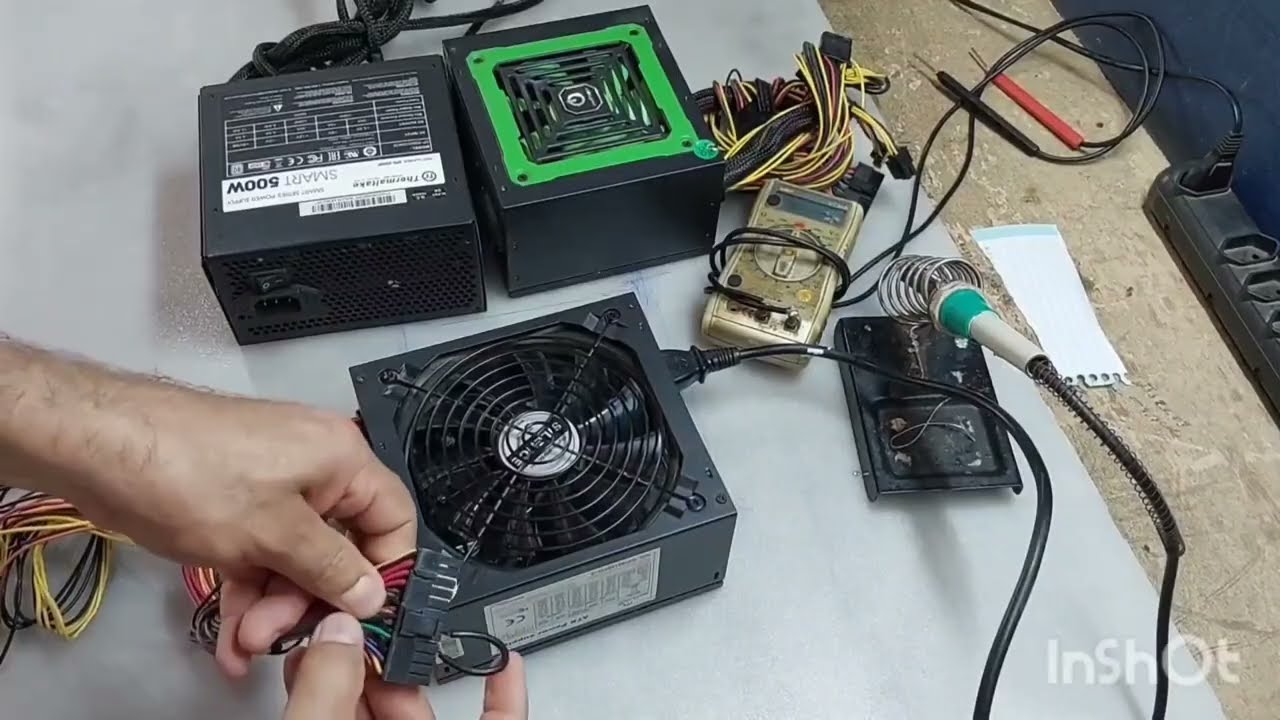 Como FAZER LIGAÇÃO DIRETA NA FONTE ATX MAIS DICAS DE CONSERTO