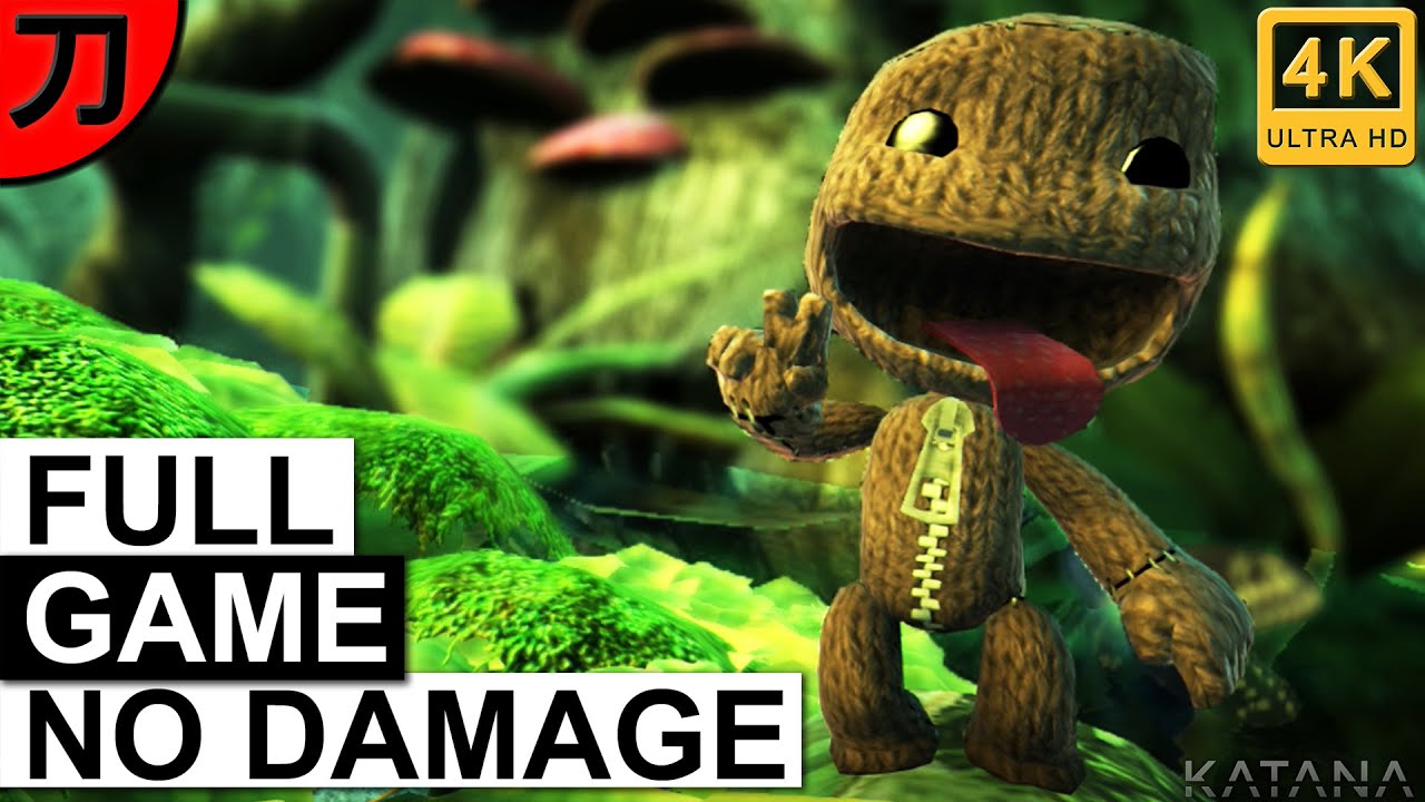LittleBigPlanet 2 Gameplay Walkthrough Longplay | No Damage | All Prize Bubbles